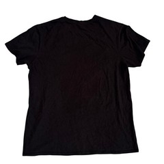 Naruto Shippuden Kakashi Hatake Graphic Tee Black Japanese Anime Men L EUC