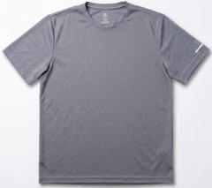 MEN’S ACTIVEWEAR SHIRT: Athletic Works DriWorks Training Gym Gray MEDIUM M