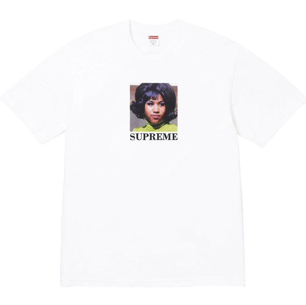 Supreme Aretha Tee Size XL White NWT SS26 Authentic Fast Shipping ✅