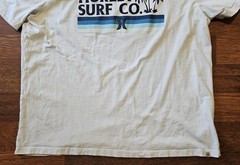 N/A HURLEY mens big &tall T-shirt SIZE 2XL COLOR WHITE