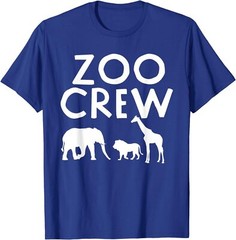 Zoo Crew Zookeeper Costume Safari Wildlife Animal Unisex T-Shirt