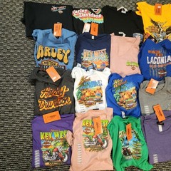 Harley Davidson Motorcycles T-Shirt Lot Bundle of 20 Tees Reseller Wholesale NWT