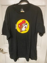 Buc-ees Bucees Main Logo Black T Shirt NWT Size Extra Extra Large 2X