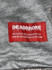 DeadBroke Men’s Shirt Medium *Has Small Stain As Pictured