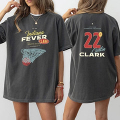 Caitlin Clark Indiana Fever Hoops T-Shirt, Unisex Comfort Colors Shirt