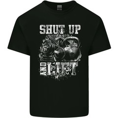 Gym Shut up & Lift Workout Training Top Unisex T-Shirt Size S-4XL