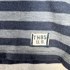 Tommy Hilfiger Men’s Sandbar Crew Neck T-Shirt Slate Blue Light Blue Striped SzL