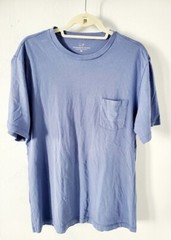 Vineyard Vines Blue Tshirt Big Whale With Pocket Double Sided Mens Size Medium