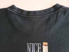 Tommy Bahama T- Shirt “Nice Legs” Wine Bottle Graphic Men’s Large Black