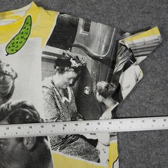 Vtg 90s Andy Griffith Shirt Mens Large AOP The Pickle Story USA Single Stitch TV