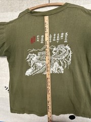 Vintage Hang Ten T Shirt 90s I Climbed The Great Wall of China Double Print XL
