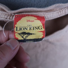 Vintage 90s Lion King Simba Size XL Movie Promo Disney T Shirt