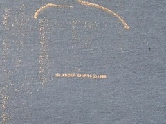 Vintage 1988 Dolphins Gulf Shores Souvenir Blue T-shirt Size L Oneita USA