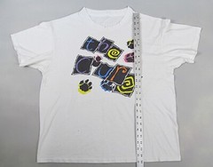 The Cure T-shirt Vintage 80s White Love Cats Paws Single Stitch SEE DESCRIPTION