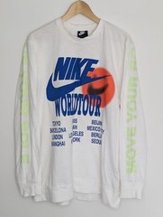 Nike World Tour Long Sleeve T-Shirt Top Beaverton Oregon Size L