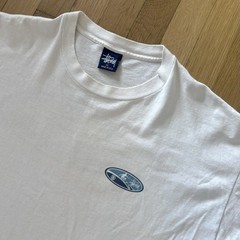 Vintage Stussy Surf Graphic T Shirt Mens XL 90s Made in USA Single Stitch Rare