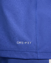 Nike Men’s Dri-FIT UV Short-Sleeve Running Top FZ0290-490 Astronomy Blue Size M