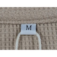 Nitagut Mens Tan Waffle Knit Crewneck Short Sleeve T-Shirt Size Medium NEW