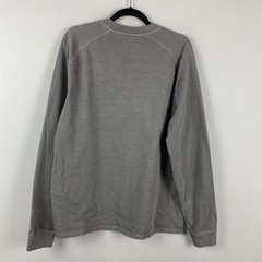 VRST Heavyweight Tee Mens Medium Long Sleeve T Shirt Gray Crew Neck
