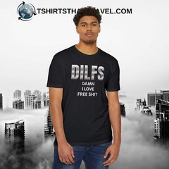 DILFS Unisex CVC Jersey T-shirt