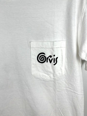 New Orvis Mens Pocket T Shirt Fishing Tackle White Mens Small Graphic Print