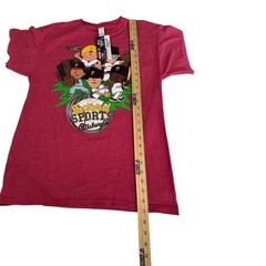 M&O Gold Backyard Sports Pittsburgh Pirates Tee Mens Small Red NEW Graphic Shirt