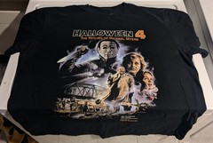 Halloween 4 horror movie T-shirt size XL fits like a Large Fright Rags customs