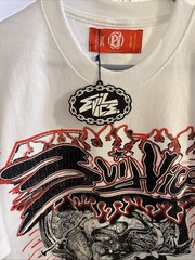 Evil Vice White Red 2X-Large T-shirt Brand New Red Tag