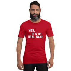 Yes, It’s My Real Name T-Shirt, Chevy Chase, SNL, Christmas Vacation, 70s