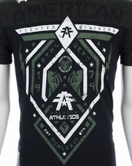 American Fighter Men’s T-shirt FAIRBANKS Athletic Biker Black MMA S-3XL