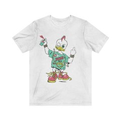 Punks Not Dead Duck 1992 Vintage Men’s T-Shirt