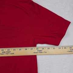 District SUU T-Shirt Mens Small Red Good Tri-blend Graphic Tee Topo Map