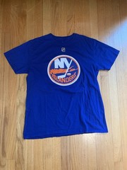 Jean-Gabriel Pageau New York Islanders Fanatics Authentic T-Shirt Blue Large