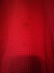 VTG RED MESH MUSCLE TANK TOP ISLANDER SIZE LARGE ar