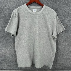 J Crew Heavyweight T Shirt Men’s Large Gray Cotton Crewneck Classic Basic Preppy