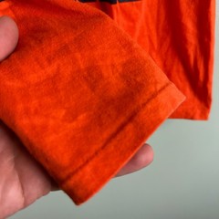 Vintage SYRACUSE UNIVERSITY ORANGEMEN ORANGE T-shirt 80s SU College Football MED