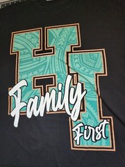 Shaka Active Family First Graphic HI Black T-shirt Mens Size 2XL XXL