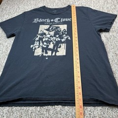 Black Clover Crunchyroll Shirt Mens Large Anime Graphic Tee Cotton Casual
