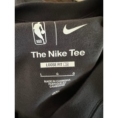 Nike NBA Champions New York Knicks 2026 Crystal Rhinestone T Loose Fit Black L