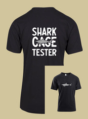 UNISEX MEN WOMENS TEE TSHIRT SHARK CAGE TESTER DIVING SWIMMING DIVE REEF FISH