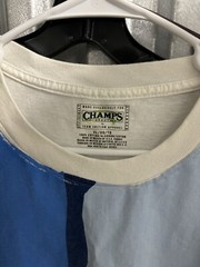 Fresh Collection By Doug E Fredh Champs Exclusive Tshirt White/Blue XL Vintage