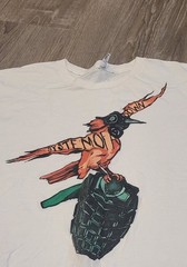 System Of A Down Bird With Grenade T-Shirt Size XL