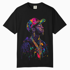 Neon Urban Streetwear Graphic Tee, Comfort Colors T Shirt, Unisex Streetwear Tee