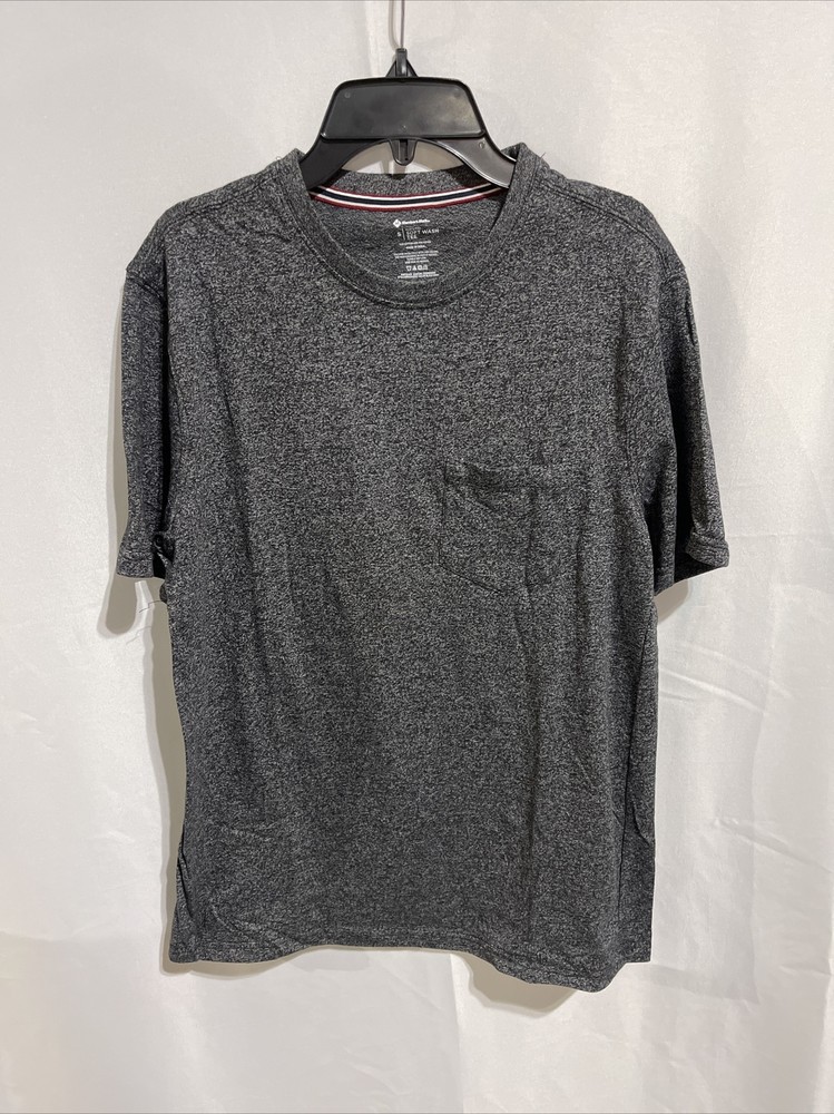 Members Mark Men’s Everyday Soft Wash Pocket Tee Size Small Black NWOT