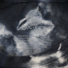 Buc-ee’s “Just Here for the Snacks” Black/white Tie Dye T-Shirt Unisex Mens XL