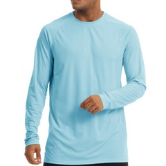 Men’s UPF50+ T-Shirt Long Sleeve Outdoor Sun Protection Fishing Performance Tops