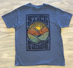 Stick Figure Band Gift For Fan Reprinted Gray T-Shirt All Size S-5XL NA1027