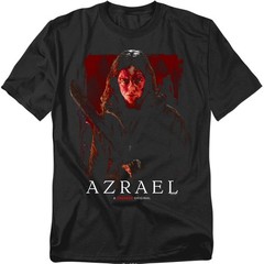 Azrael Bloody Face Unisex Adult T Shirt,Black,S-7XL