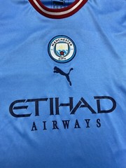 Puma Manchester City Haaland 9 Mens Jersey T-Shirt Size M