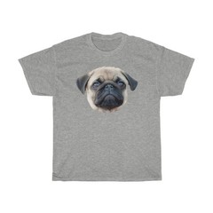Personalized Pet Portrait Comfort Tee Custom Dog Cat Photo Shirt